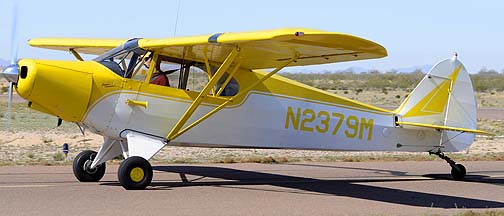 Piper PA-12 Super Cruiser N2379M, Cactus Fly-in, March 3, 2012